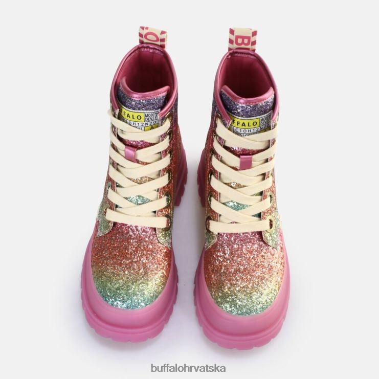 fuksija Buffalo aspha lace up hi gležnjača vegan |čizme TDD6T373